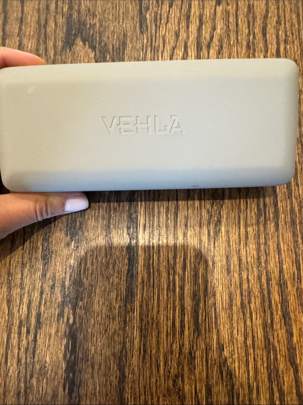 VEHLA Matte Light Gray Eyewear Case
